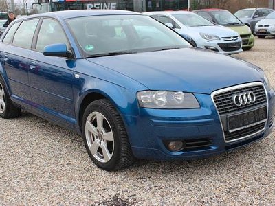 Gebraucht Audi A3 Attraction 116 PS (85 kW) 2007 Blau Kleinwagen