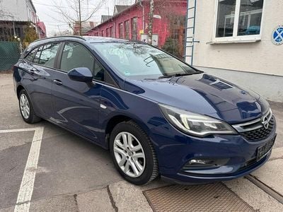 Gebraucht Opel Astra Edition 110 PS (80 kW) 2016 Blau Kombi