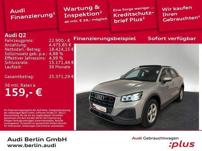 Gebraucht Audi Q2 Ambiente 150 PS (110 kW) 2022 Florettsilber metallic SUV
