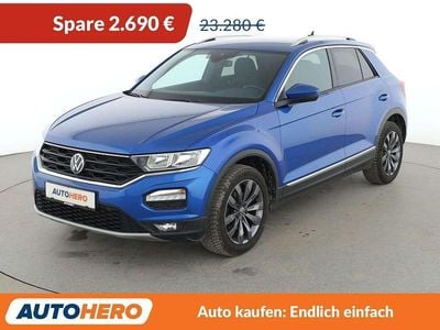 Second-hand VW T-Roc Sport 150 CP (110 kW) 2021 Albastru SUV
