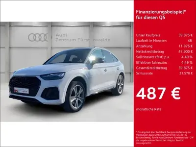 Brugt Audi Q5 Sportback Business 367 HK (269 kW) 2024 Hvid SUV