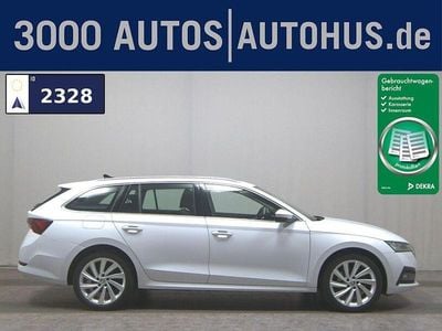 Gebraucht Skoda Octavia Style 204 PS (150 kW) 2021 Weiss Kombi