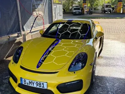 Gebraucht Porsche Cayman GT4 385 PS (283 kW) 2016 Gelb Coupé