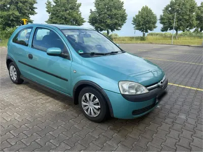 Gebraucht Opel Corsa 75 PS (55 kW) 2002 Blau Kleinwagen