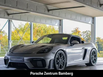 Neu Porsche 718 Spyder 500 PS (367 kW) 2026 Silber Cabrio