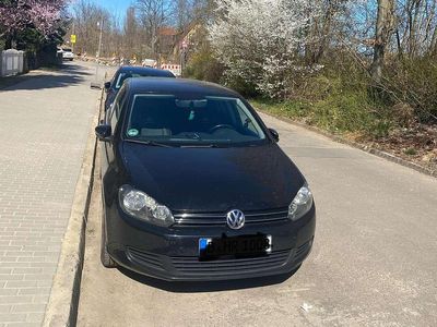 Gebraucht VW Golf VI Comfortline 105 PS (77 kW) 2010 Schwarz Kleinwagen