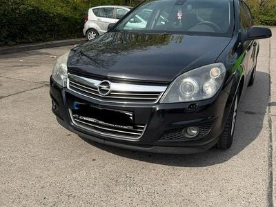 Used Opel Astra 90 HP (66 kW) 2008 Black Sedan