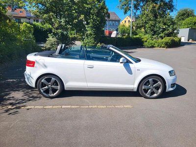 Gebraucht Audi A3 Cabriolet S-Line 140 PS (102 kW) 2013 Weiß Cabrio