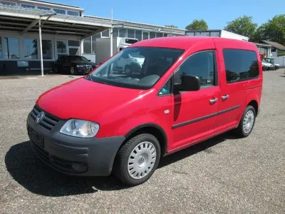 Gebraucht VW Caddy Life 109 PS (80 kW) 2006 Rot Van / Kleinbus