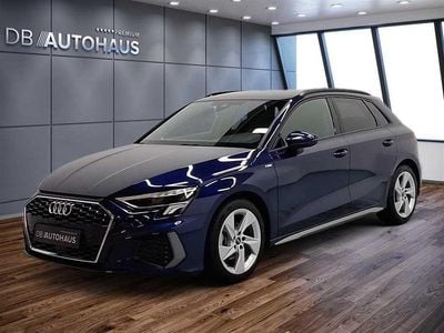 Blau Gebraucht 2024 Audi A3 S-Line Limousine | 29.360 € (Guter Preis)