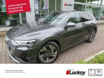 Używany Audi e-tron S-Line 230 kW (313 KM) 2022 Szary SUV