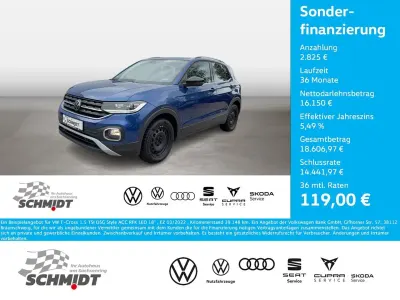 Gebraucht VW T-Cross Style 150 PS (110 kW) 2022 Blau SUV