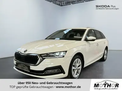 Gebraucht Skoda Octavia Style 116 PS (85 kW) 2023 Candyweiss Kombi