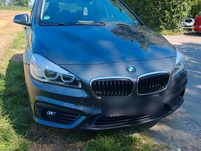 Gebraucht BMW 216 Active Tourer Sport Line 116 PS (85 kW) 2015 Grau Van / Kleinbus
