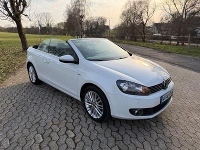 Gebraucht VW Golf Cabriolet Cup 122 PS (89 kW) 2014 Weiß Cabrio