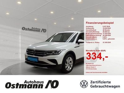 Gebraucht VW Tiguan Elegance 150 PS (110 kW) 2023 Oryxweiß perlmutteffekt SUV