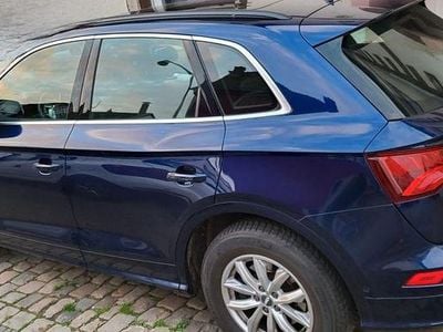 Blau Gebraucht 2018 Audi Q5 S-Line SUV | 26.990 € (Etwas zu teuer)