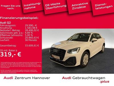 Gebraucht Audi Q2 S-Line 150 PS (110 kW) 2025 Arkonaweiß SUV