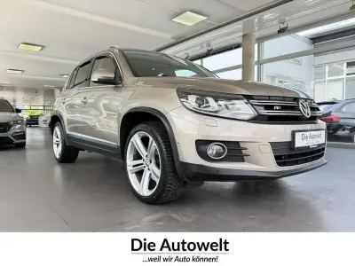 Gebraucht VW Tiguan Sportline 177 PS (130 kW) 2014 Titanium beige SUV