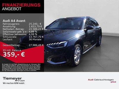 Usata Audi A4 Advanced 163 CV (119 kW) 2022 Grigio Station wagon
