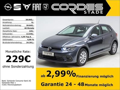 Gebraucht VW Polo Life 95 PS (69 kW) 2023 Grau Kleinwagen