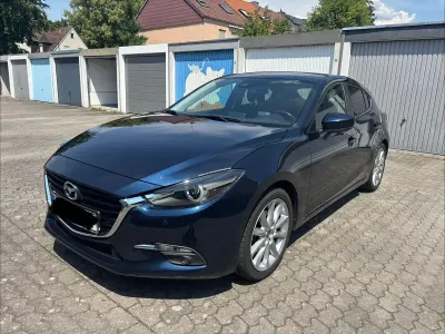 Gebraucht Mazda 3 Sports-Line 120 PS (88 kW) 2017 Blau Limousine