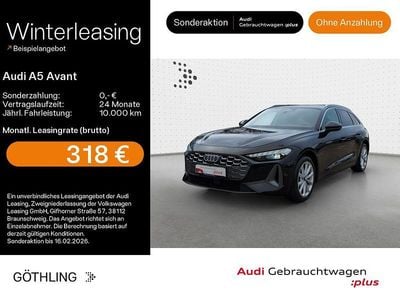 Schwarz Gebraucht 2025 Audi A5 Advanced Kombi | 43.499 € (Superpreis)