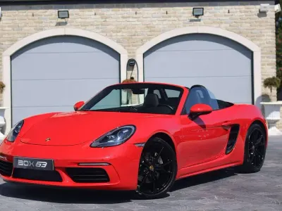Gebraucht Porsche 718 Boxster 300 PS (220 kW) 2017 Rot Cabrio