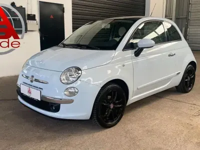 Gebraucht Fiat 500 Lounge 69 PS (50 kW) 2008 Blau