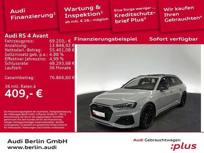 Gebraucht Audi RS4 Ambiente 450 PS (330 kW) 2023 Nardograu Kombi