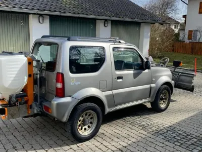 Używany Suzuki Jimny Comfort 2017 Srebrny SUV