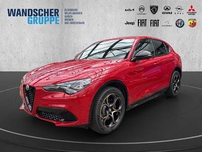 Neu Alfa Romeo Stelvio 280 PS (205 kW) 2025 Rotschwarz SUV
