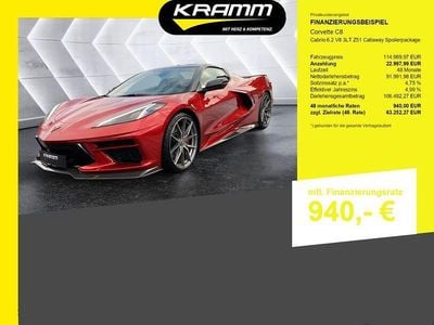 Gebraucht Corvette C8 482 PS (354 kW) 2023 Rot Cabrio