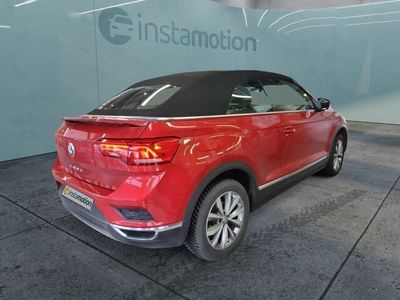Gebraucht VW T-Roc Cabriolet Style 150 PS (110 kW) 2020 Rot Cabrio