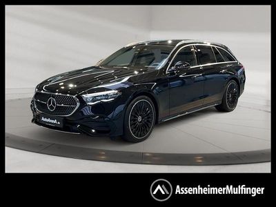 Schwarz Gebraucht 2023 Mercedes E220 AMG Limousine | 62.389 €