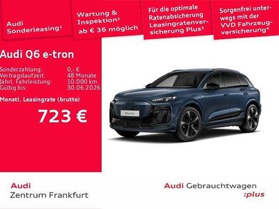 Gebraucht Audi Q6 e-tron Ambiente 284 kW (387 PS) 2025 Plasmablau metallic SUV