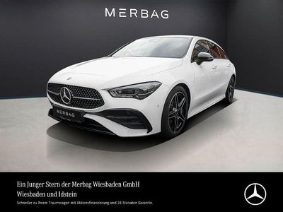 Gebraucht Mercedes CLA200 Shooting Brake AMG line 163 PS (119 kW) 2024 Polarweiß Kombi