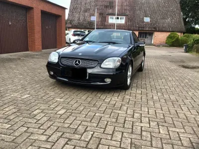 Gebraucht Mercedes SLK200 163 PS (119 kW) 2003 Schwarz Cabrio
