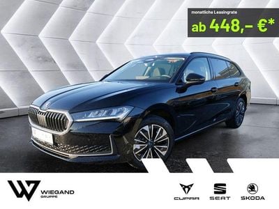 Neu Skoda Superb Selection 150 PS (110 kW) 2025 Schwarz (schwarz / ebonyschwarz) Kombi