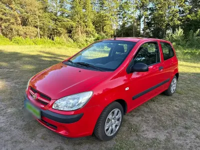 Gebraucht Hyundai Getz 67 PS (49 kW) 2008 Rot Kleinwagen