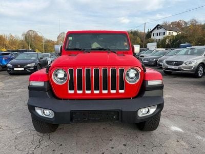 Gebraucht Jeep Wrangler Unlimited Overland 200 PS (147 kW) 2020 Rot SUV