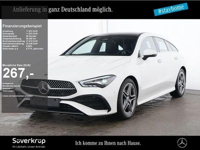 Weiß Gebraucht 2024 Mercedes CLA200 Shooting Brake AMG Kombi | 33.920 € (Fairer Preis)