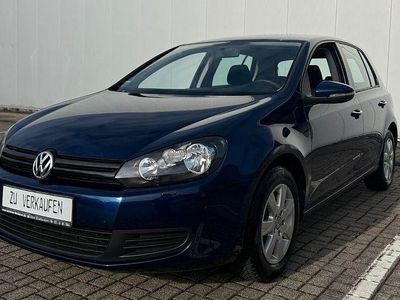 Gebraucht VW Golf VI Trendline 80 PS (58 kW) 2008 Blau Kleinwagen