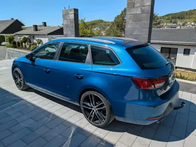 Brugt Seat Leon ST FR 184 HK (135 kW) 2015 Blå Stationcar