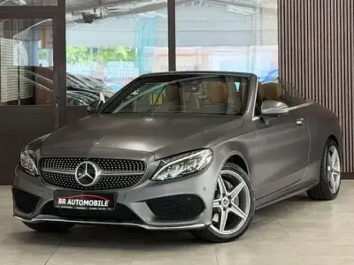 Gebraucht Mercedes C220 AMG line 170 PS (125 kW) 2017 Designo magno Cabrio