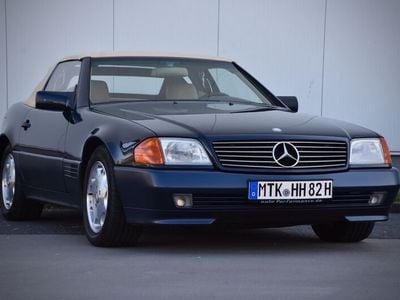 Blau Gebraucht 1992 Mercedes SL500 Cabrio | 60.000 €
