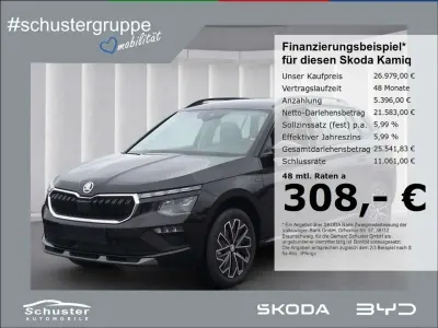 Neu Skoda Kamiq Tour 150 PS (110 kW) 2025 Schwarz SUV