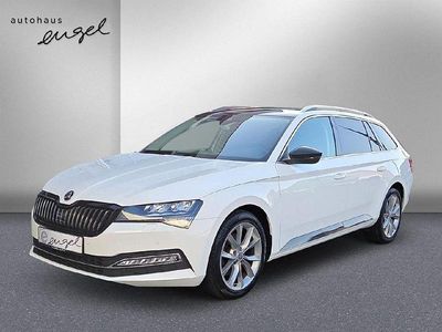 Używany Skoda Superb Style 190 KM (139 kW) 2019 Biały Kombi