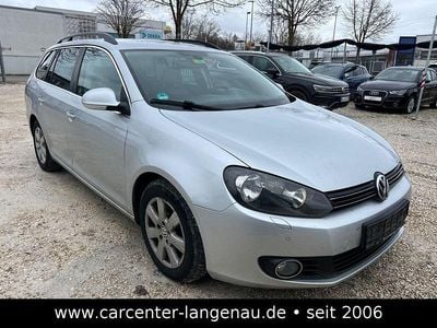 Gebraucht VW Golf VI Comfortline 105 PS (77 kW) 2009 Silber Kleinwagen