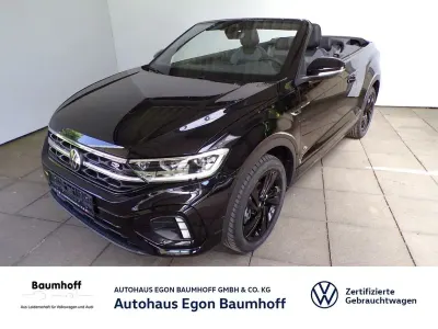 Neu VW T-Roc Cabriolet R-line 150 PS (110 kW) 2026 Schwarz Cabrio